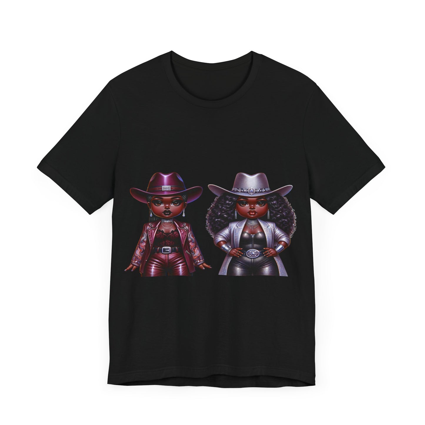 Luxe Tee Cowgirl Design 14