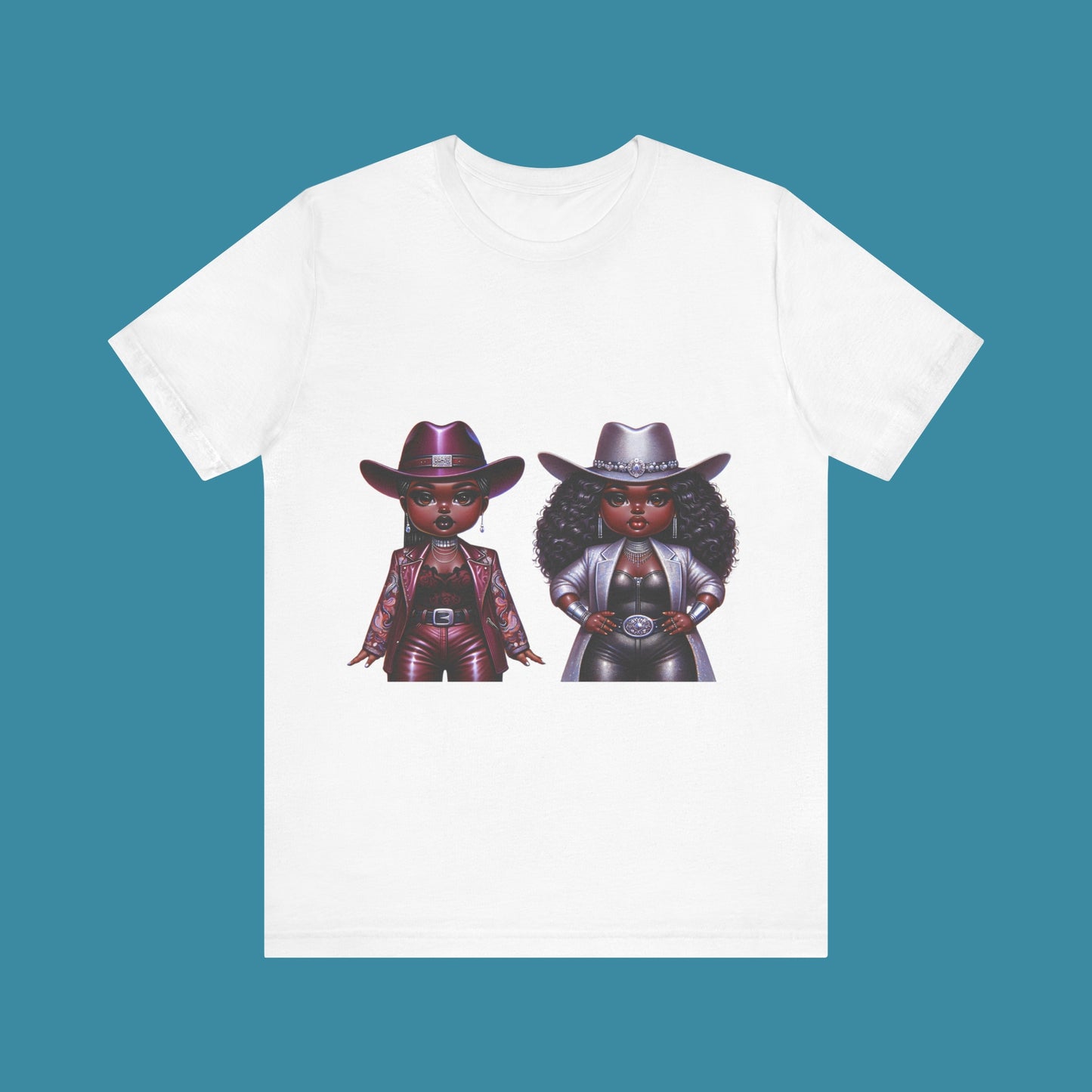 Luxe Tee Cowgirl Design 14