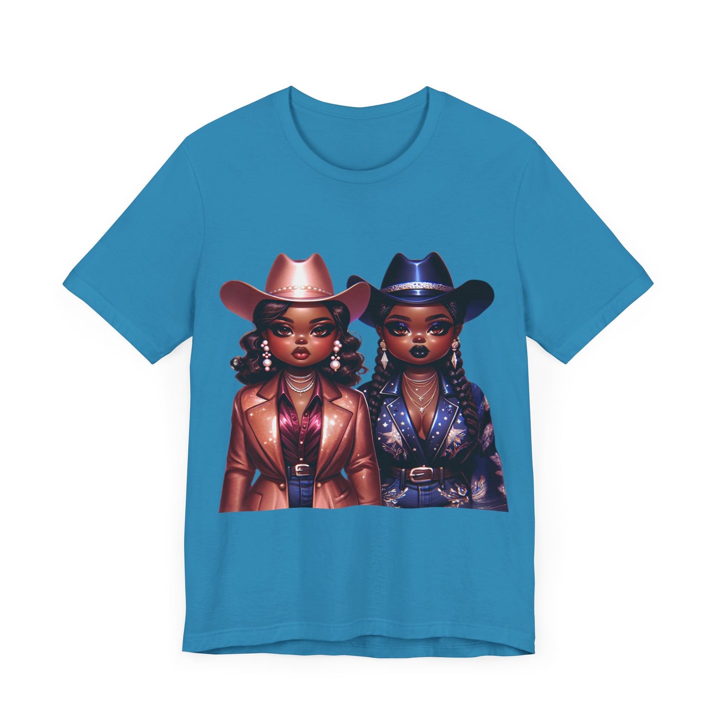 Luxe Tee Cowgirl Design 11