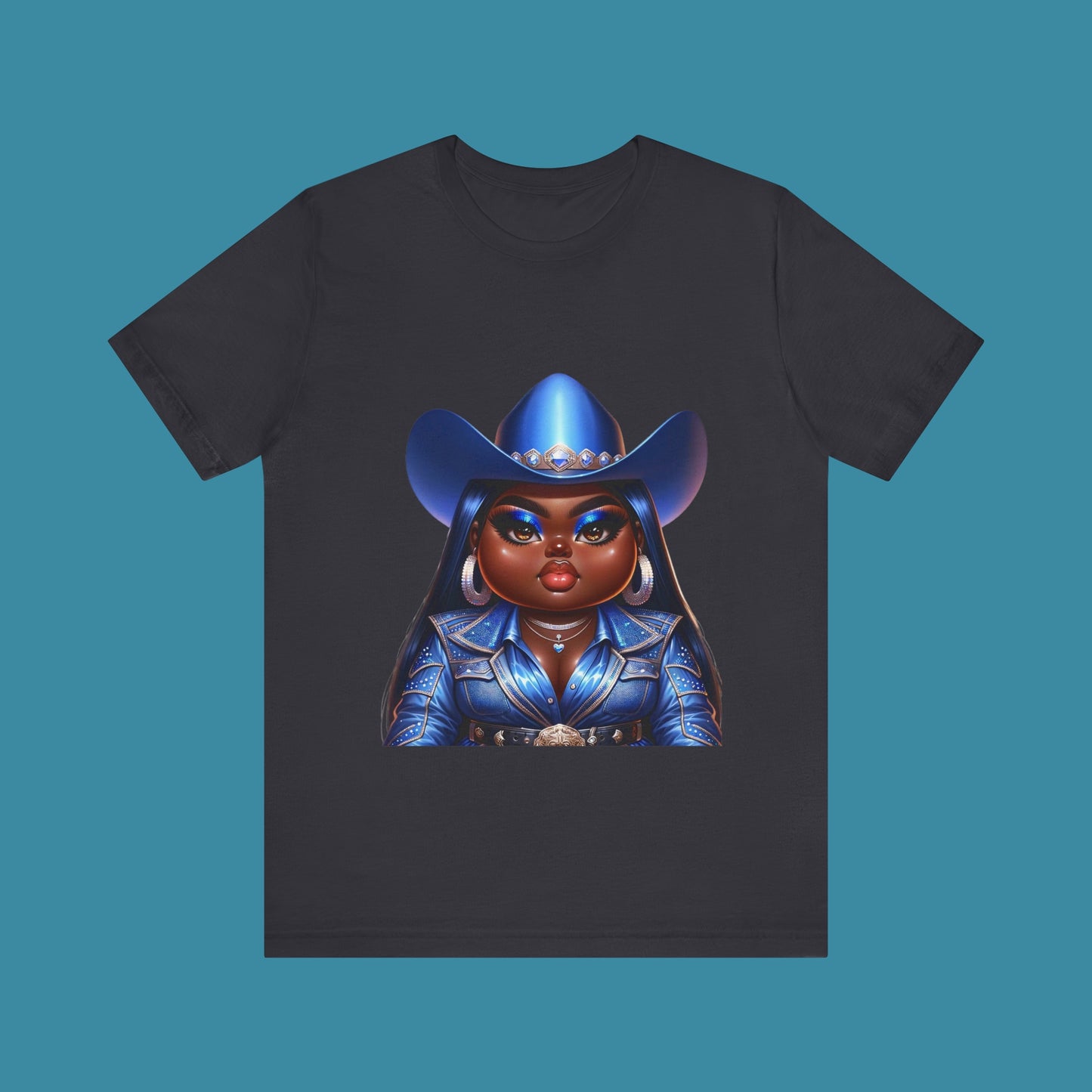 Luxe Tee Cowgirl Design 28