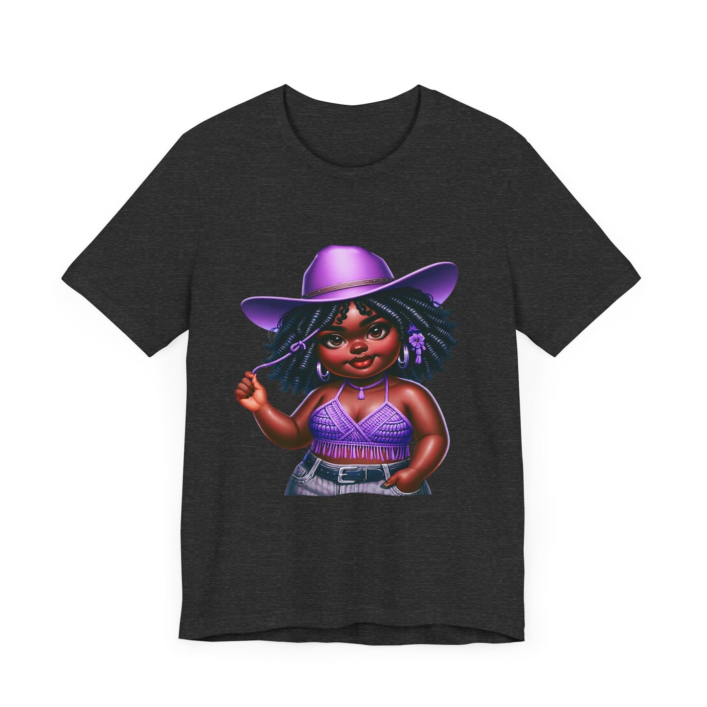 Luxe Tee Cowgirl Design 21