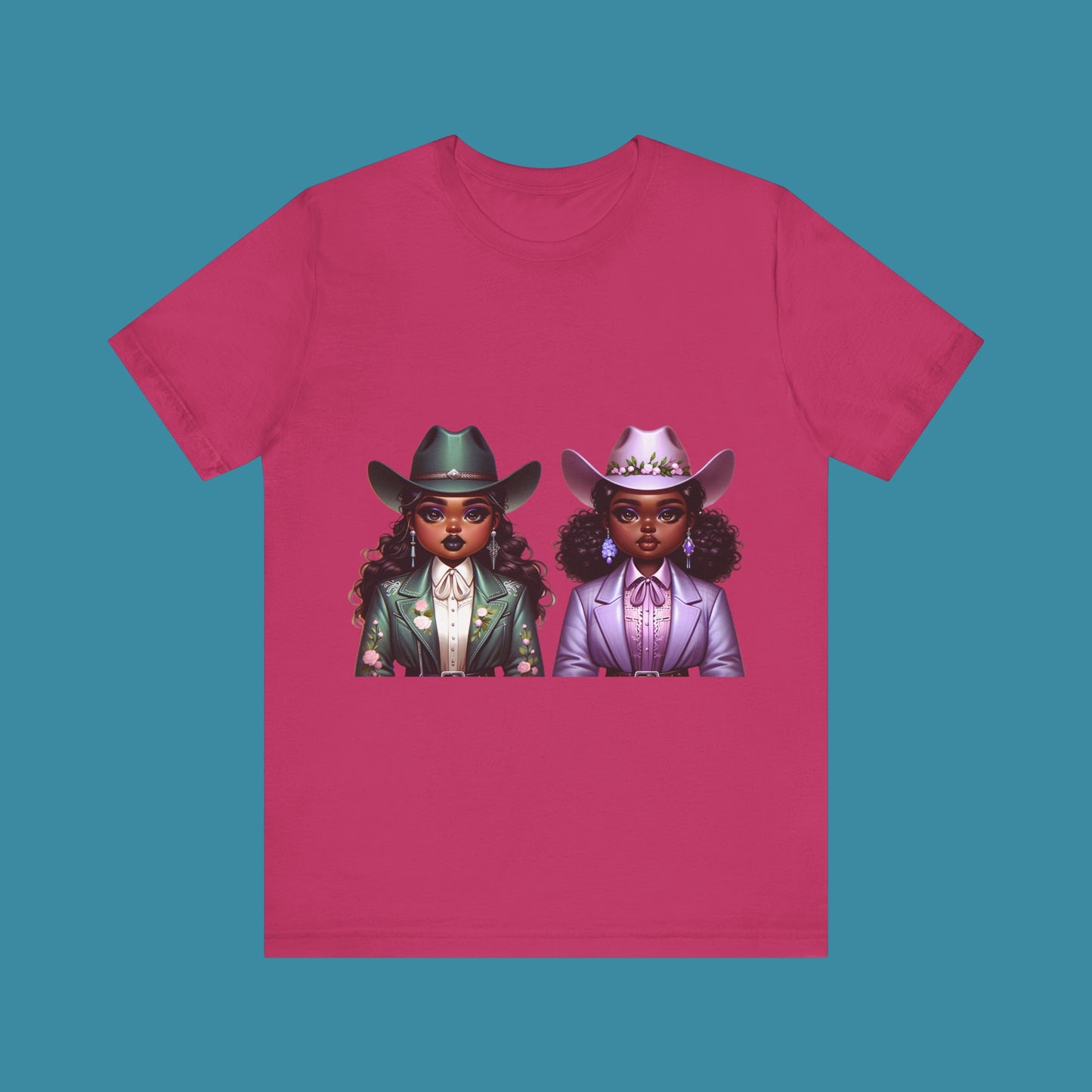 Luxe Tee Cowgirl Design 13