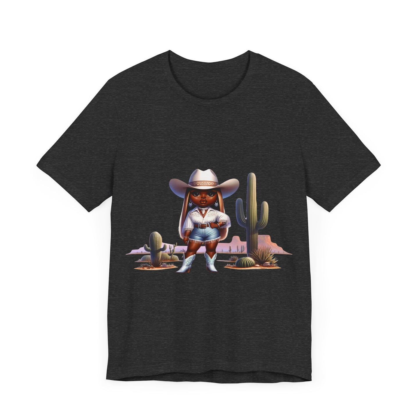 Luxe Tee Cowgirl Design 10