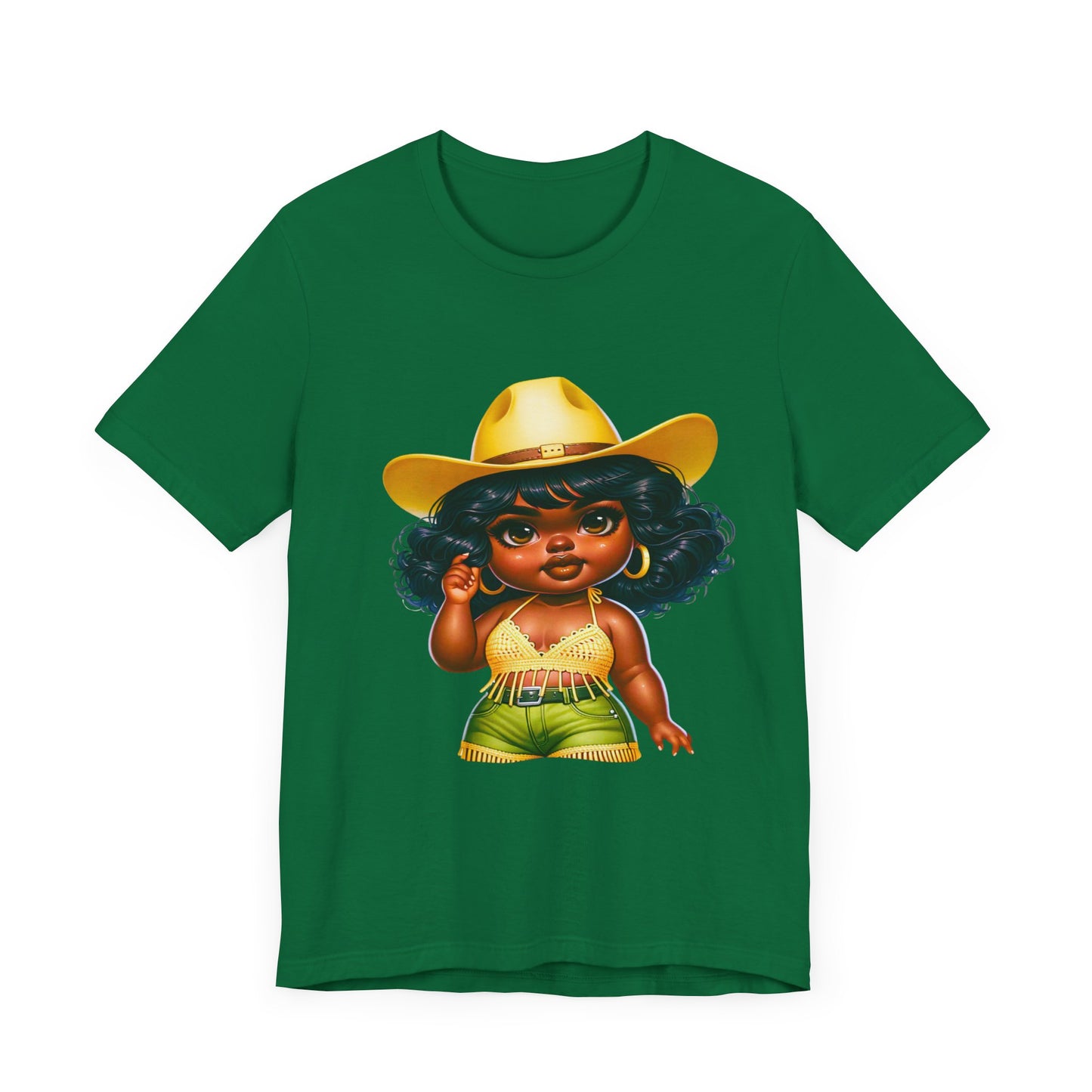 Luxe Tee Cowgirl Design 22