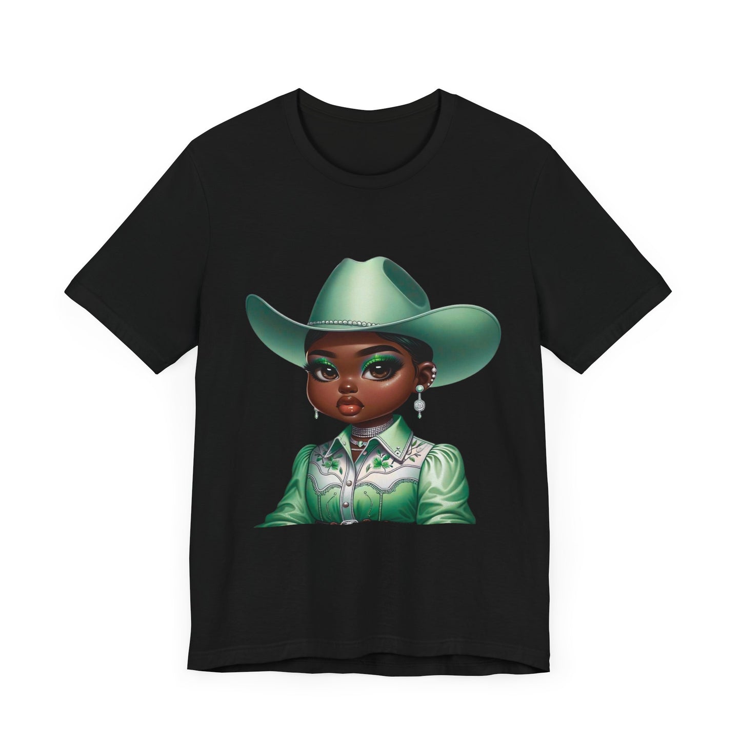 Luxe Tee Cowgirl Design 16