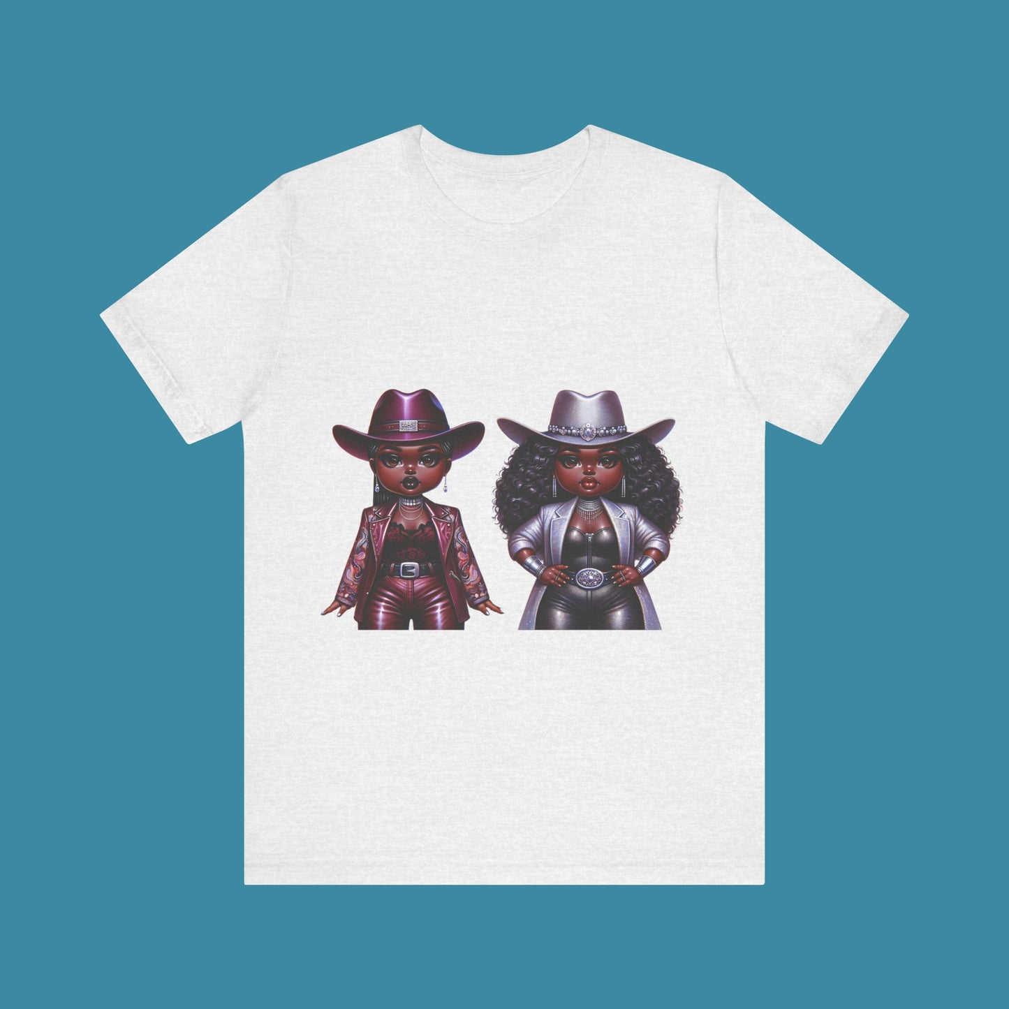 Luxe Tee Cowgirl Design 14