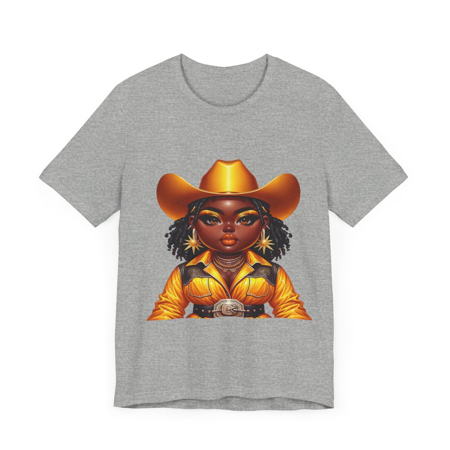 Luxe Tee Cowgirl Design 27