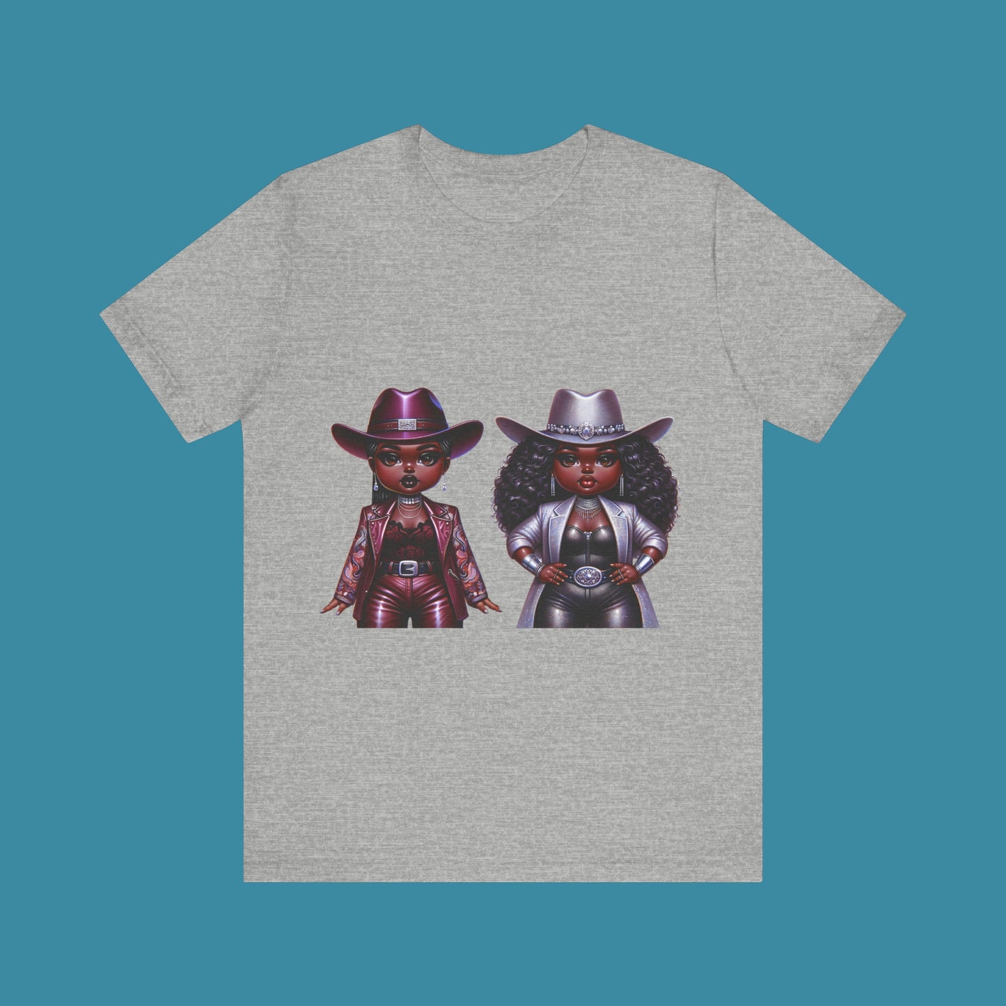 Luxe Tee Cowgirl Design 14