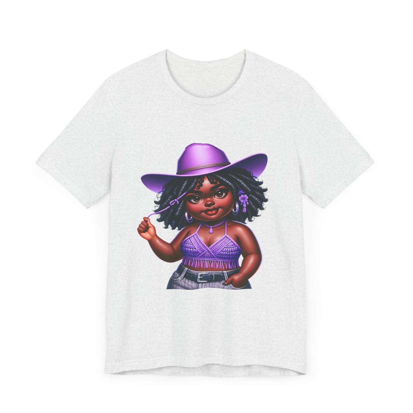 Luxe Tee Cowgirl Design 21