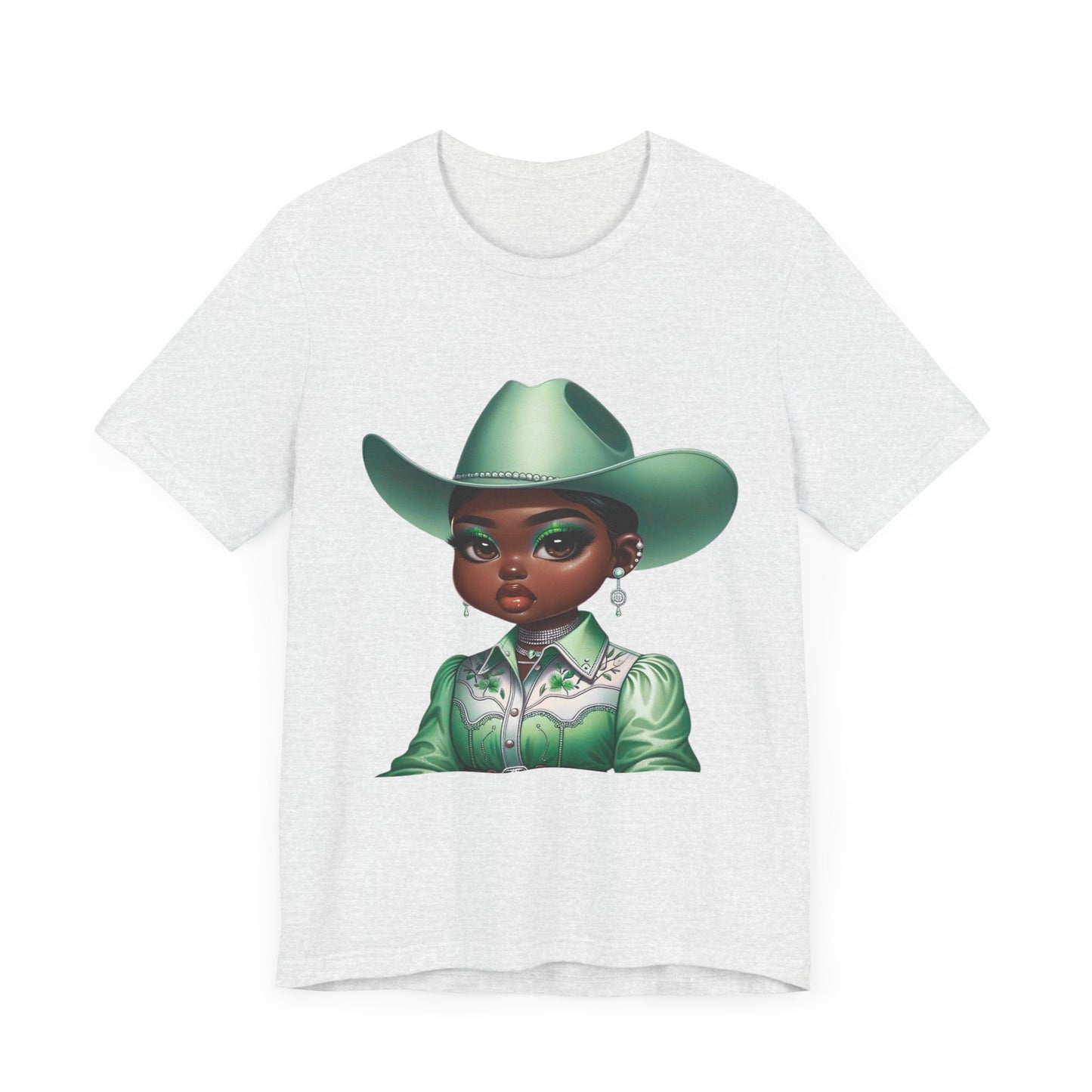 Luxe Tee Cowgirl Design 16