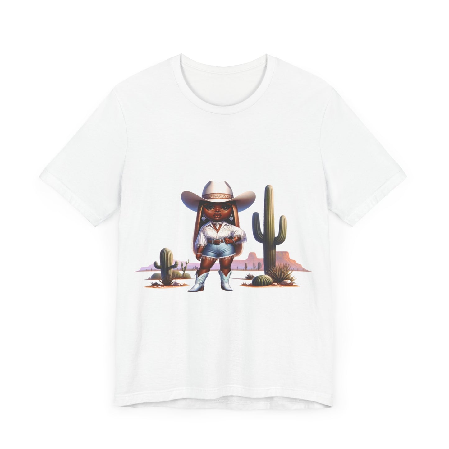 Luxe Tee Cowgirl Design 10