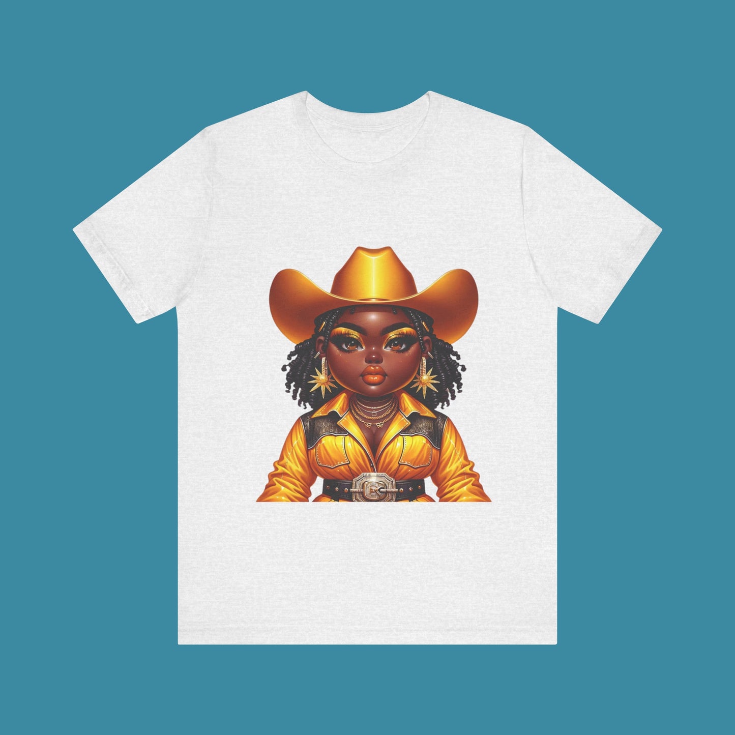 Luxe Tee Cowgirl Design 27