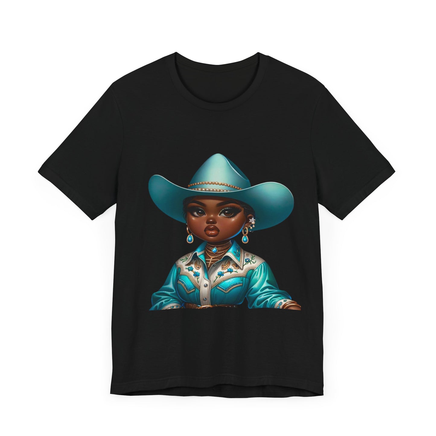 Luxe Tee Cowgirl Design 23