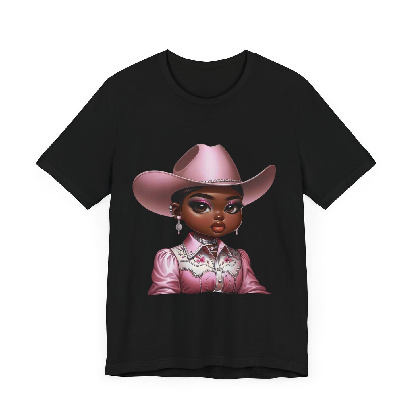 Luxe Tee Cowgirl Design 15