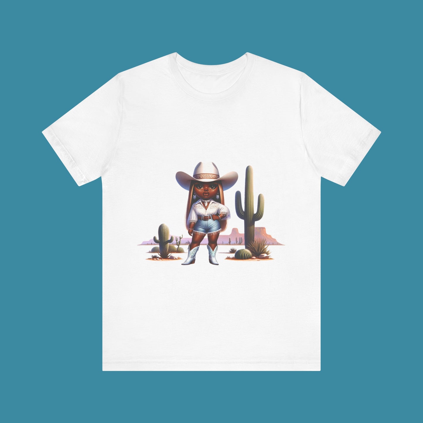 Luxe Tee Cowgirl Design 10