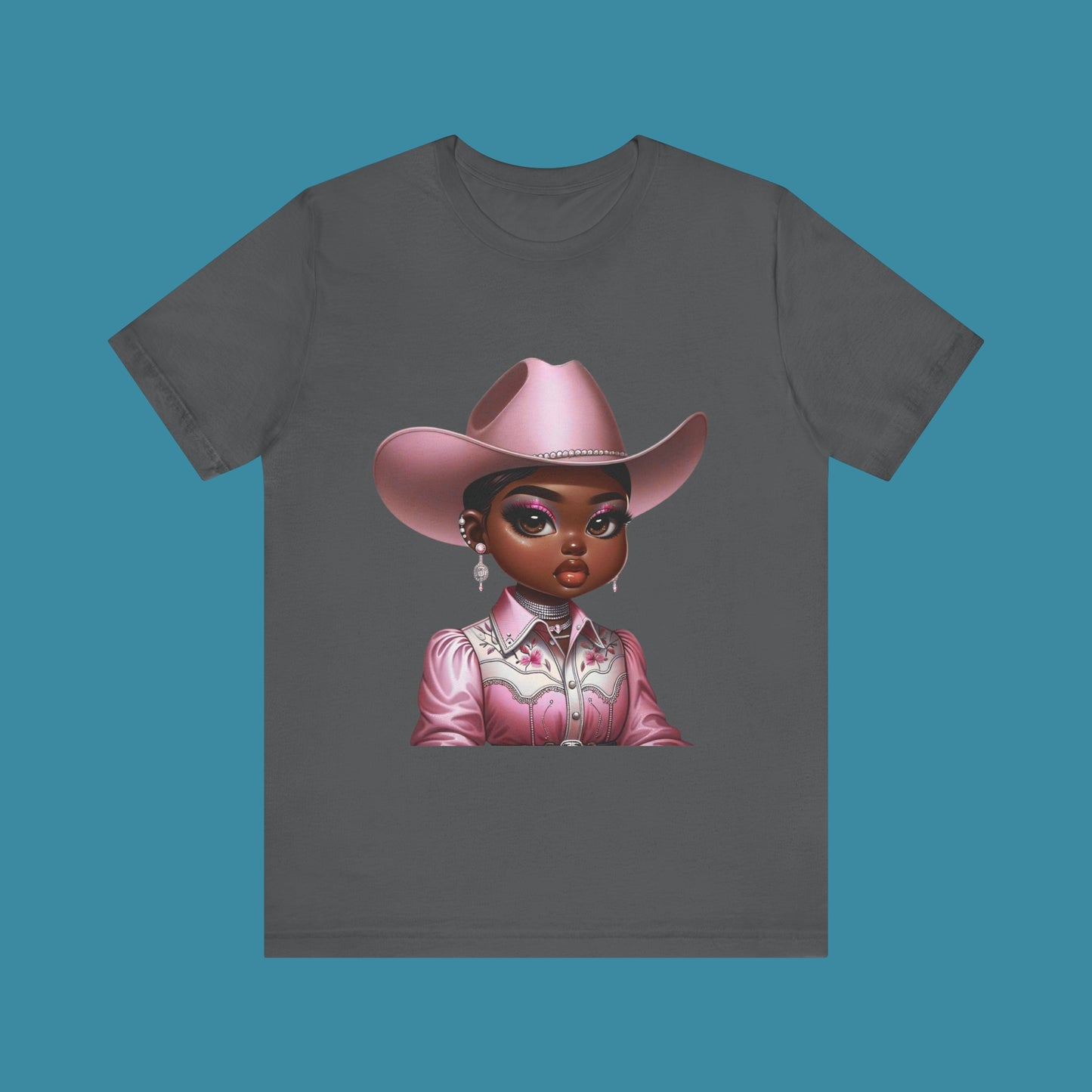 Luxe Tee Cowgirl Design 15