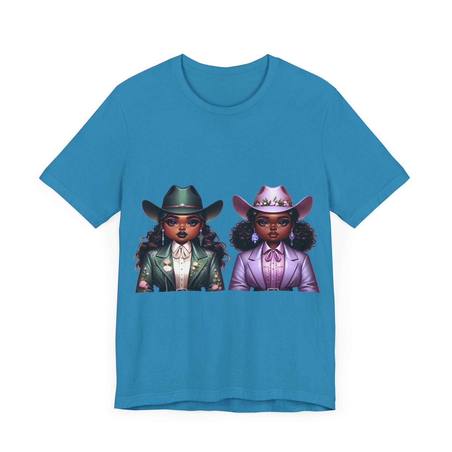 Luxe Tee Cowgirl Design 13