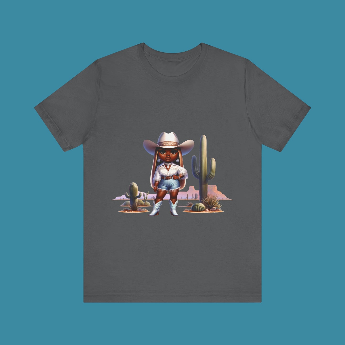 Luxe Tee Cowgirl Design 10