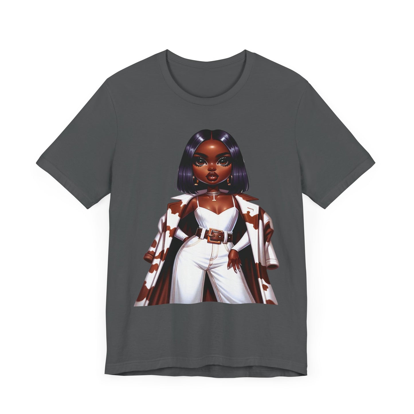 Luxe Tee Cowgirl Design 1