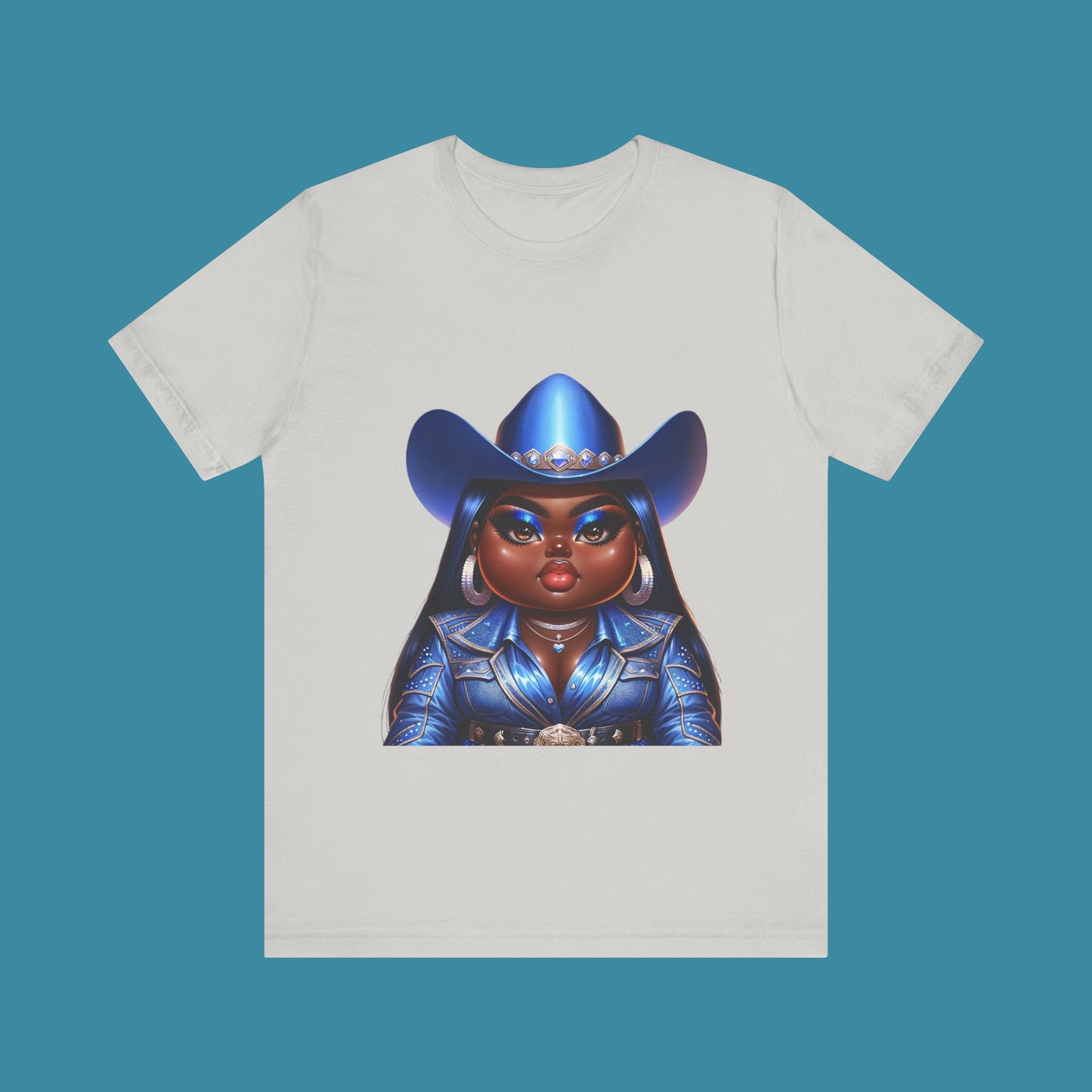 Luxe Tee Cowgirl Design 28