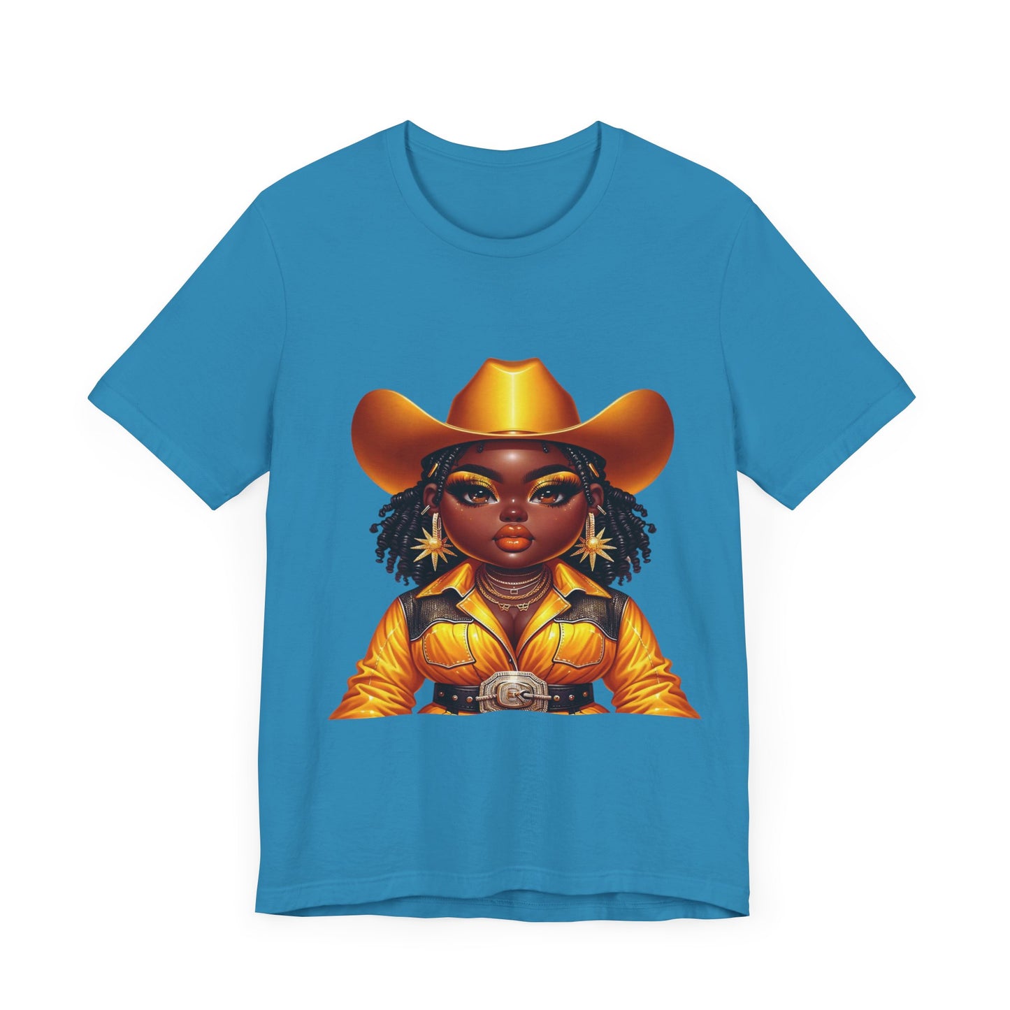 Luxe Tee Cowgirl Design 27