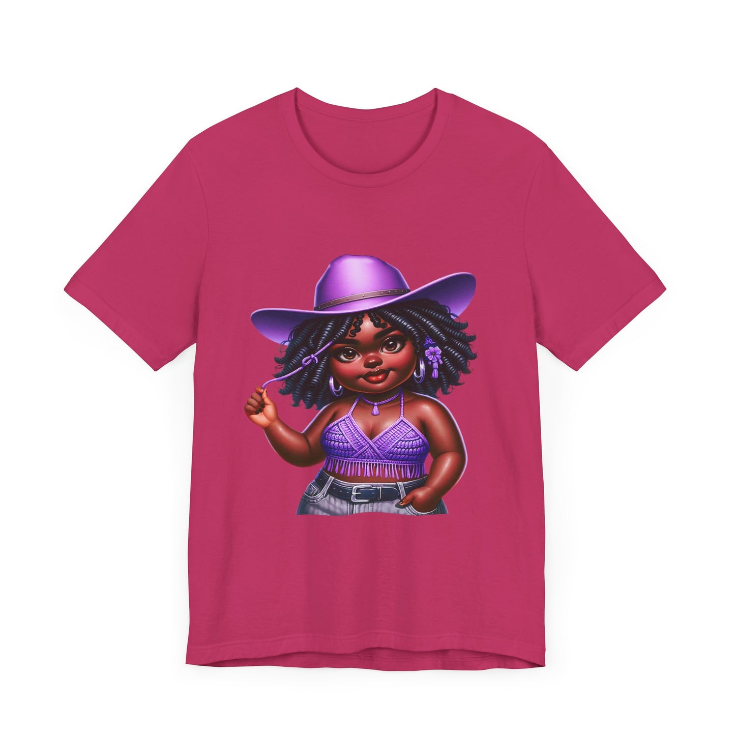 Luxe Tee Cowgirl Design 21