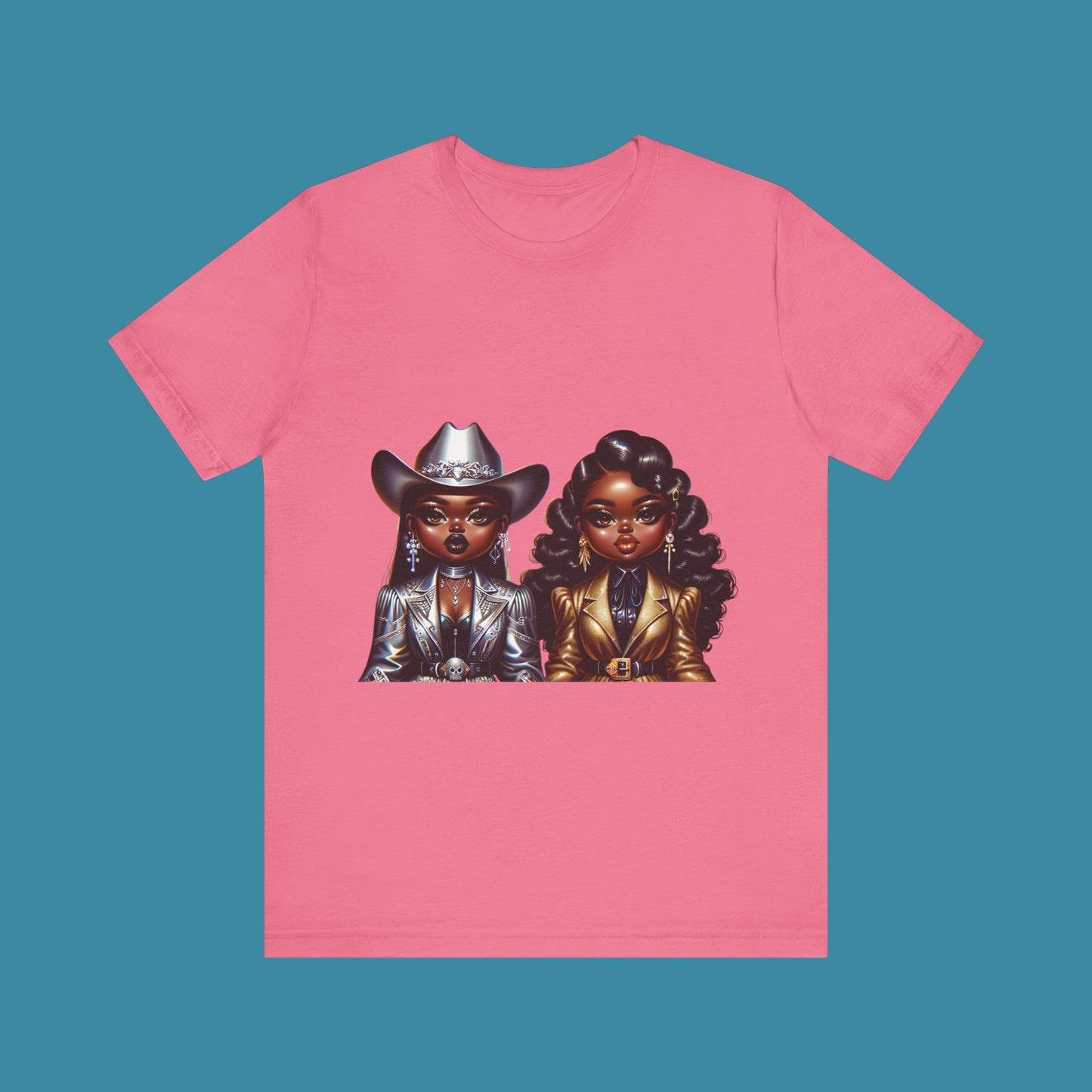 Luxe Tee Cowgirl Design 2