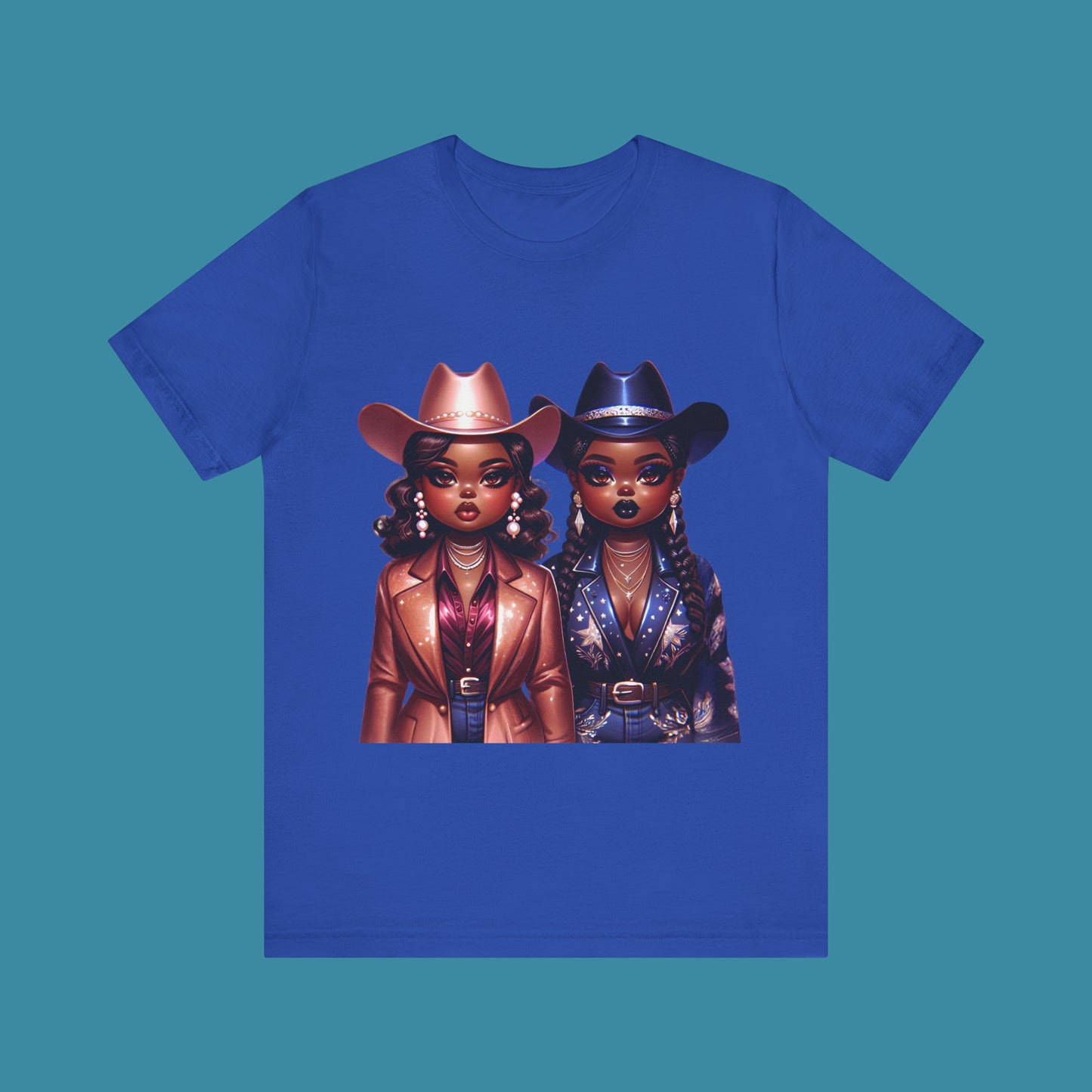 Luxe Tee Cowgirl Design 11