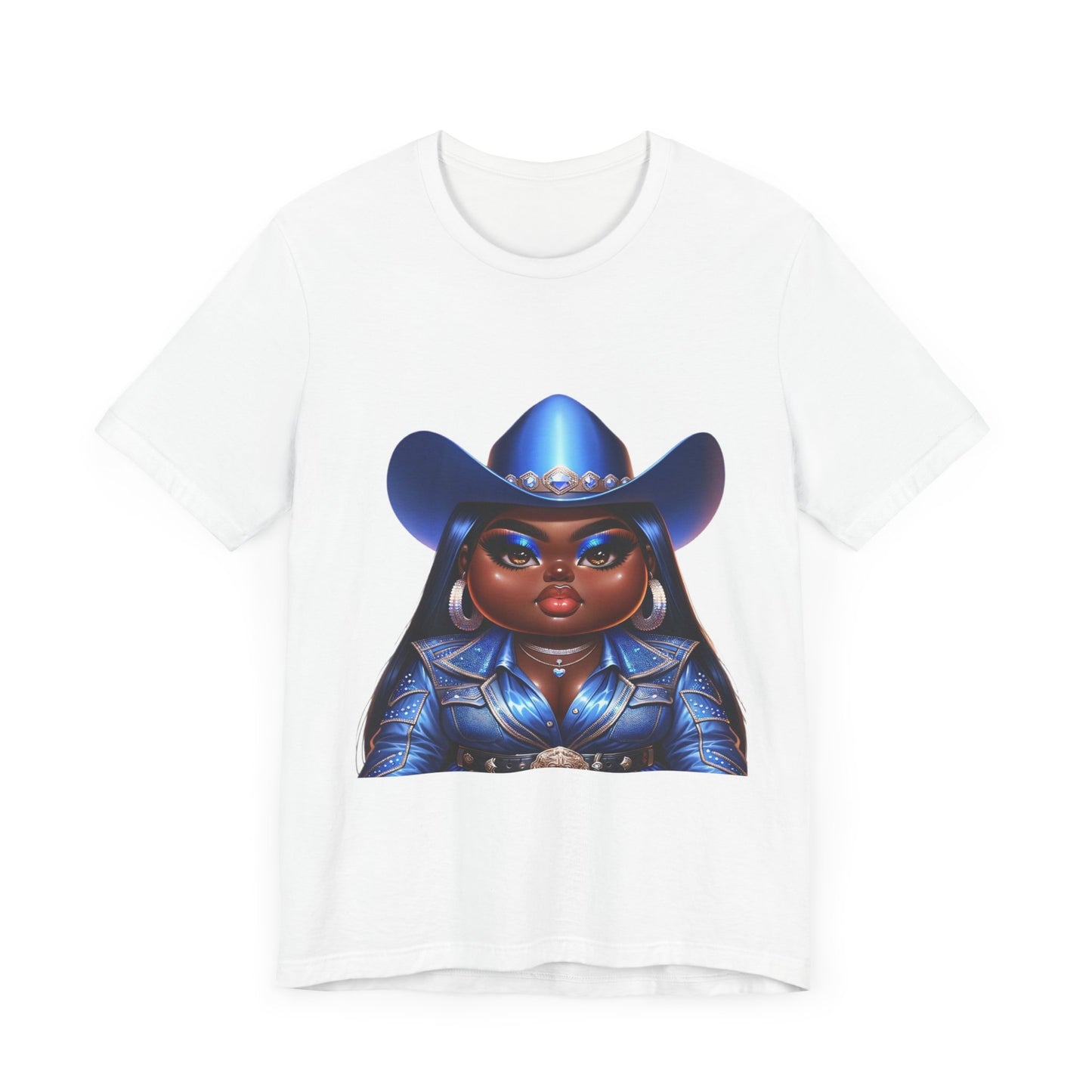 Luxe Tee Cowgirl Design 28