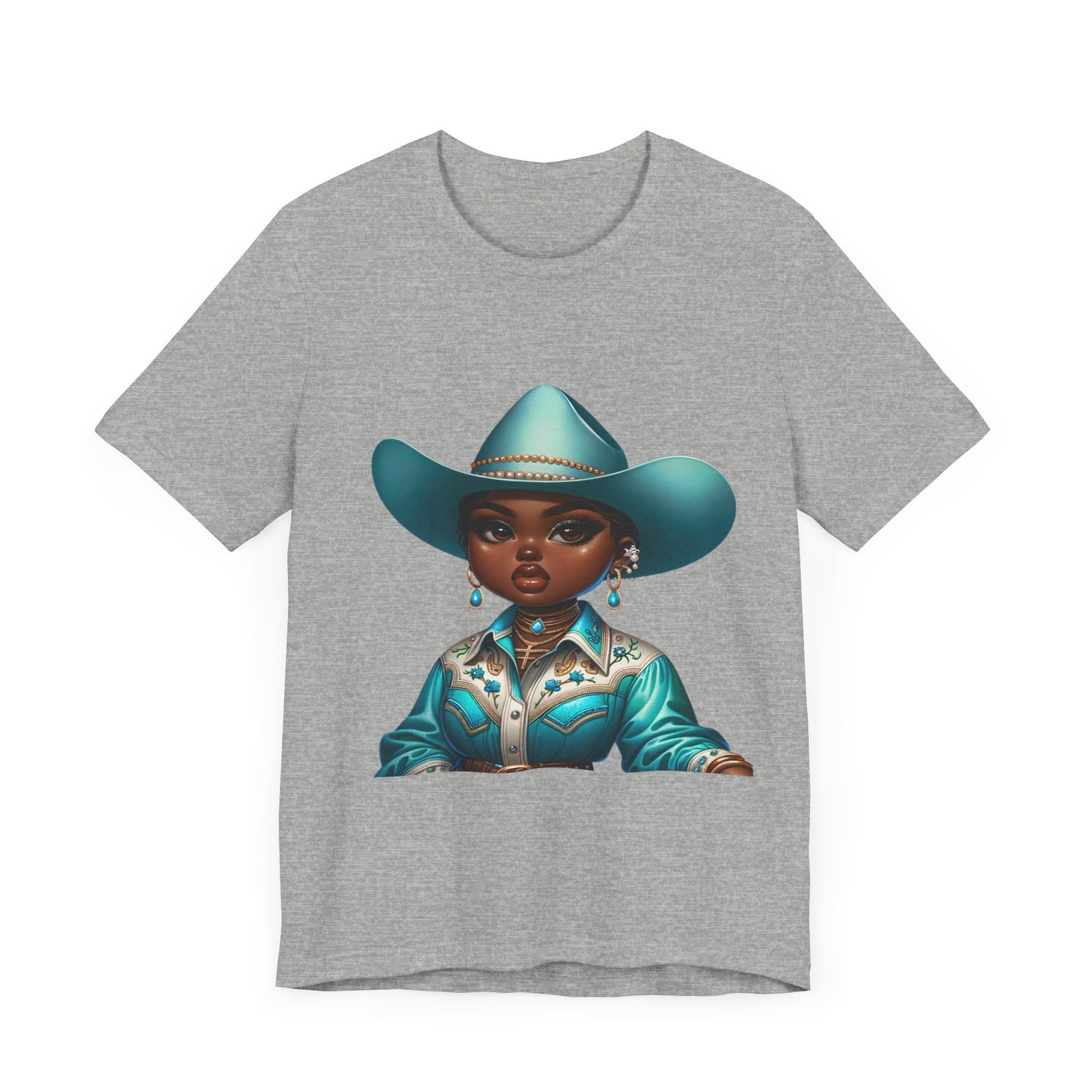 Luxe Tee Cowgirl Design 23