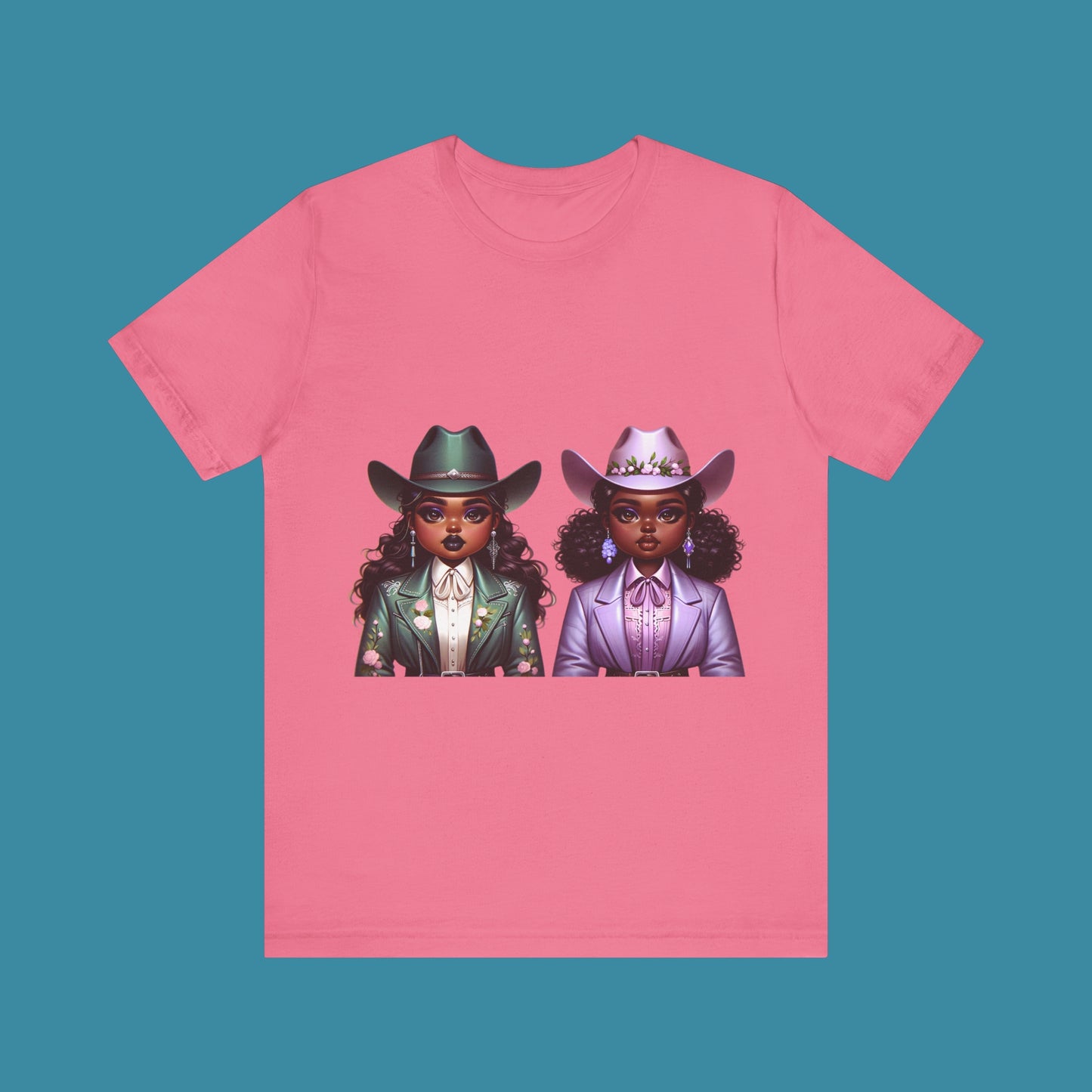 Luxe Tee Cowgirl Design 13