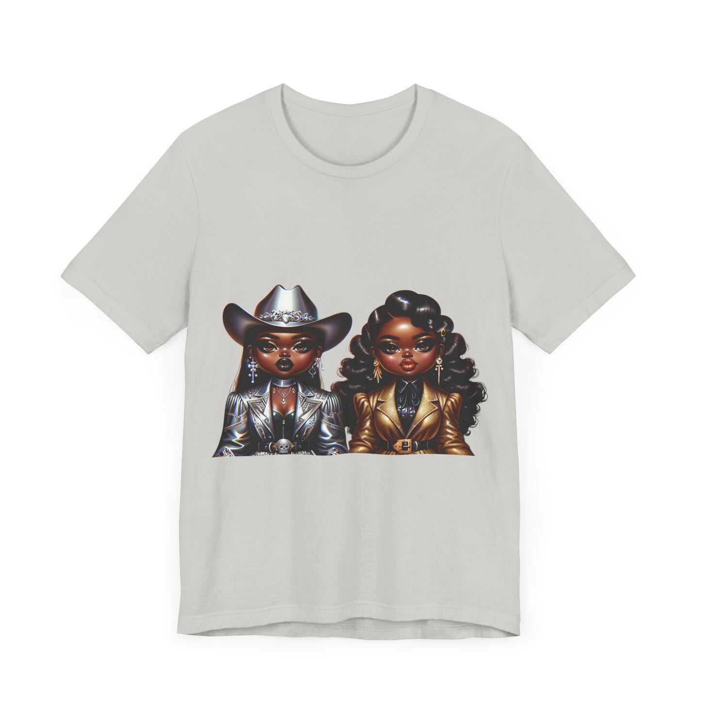 Luxe Tee Cowgirl Design 2