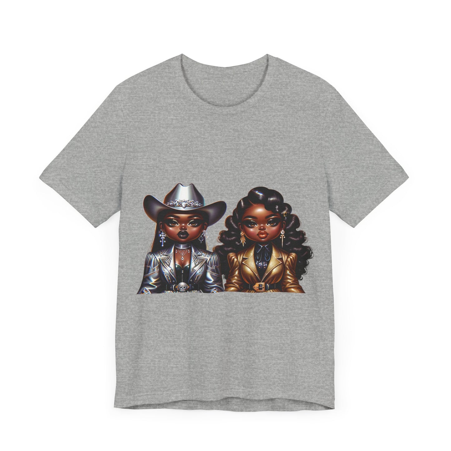 Luxe Tee Cowgirl Design 2