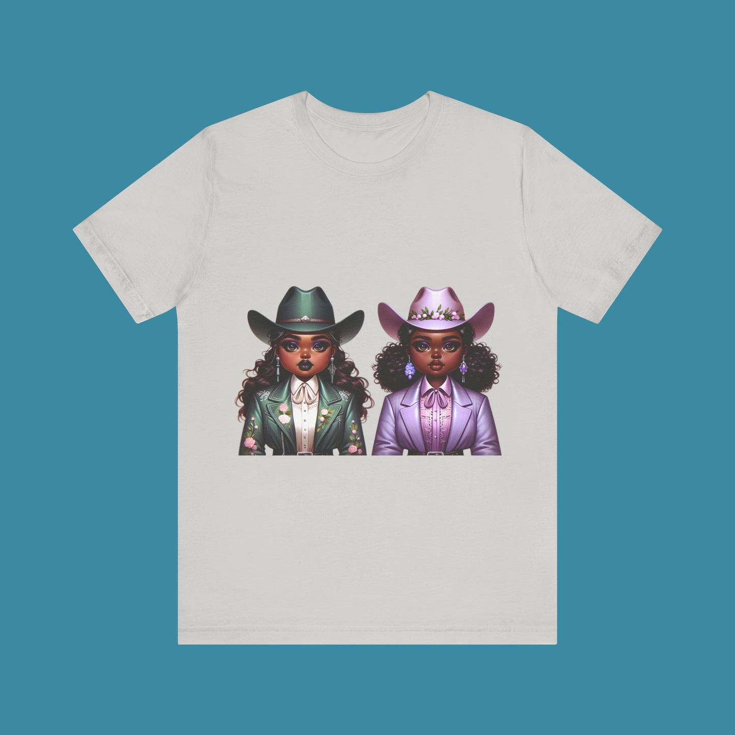 Luxe Tee Cowgirl Design 13