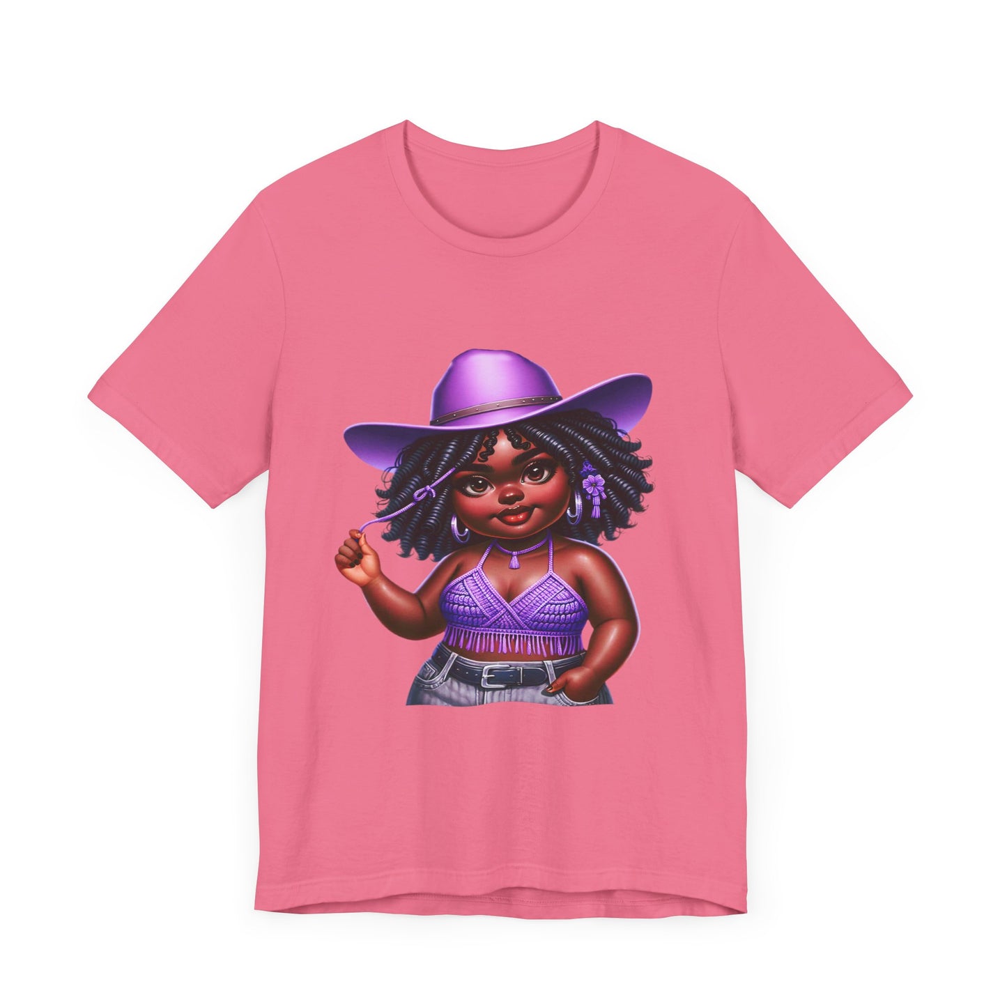 Luxe Tee Cowgirl Design 21