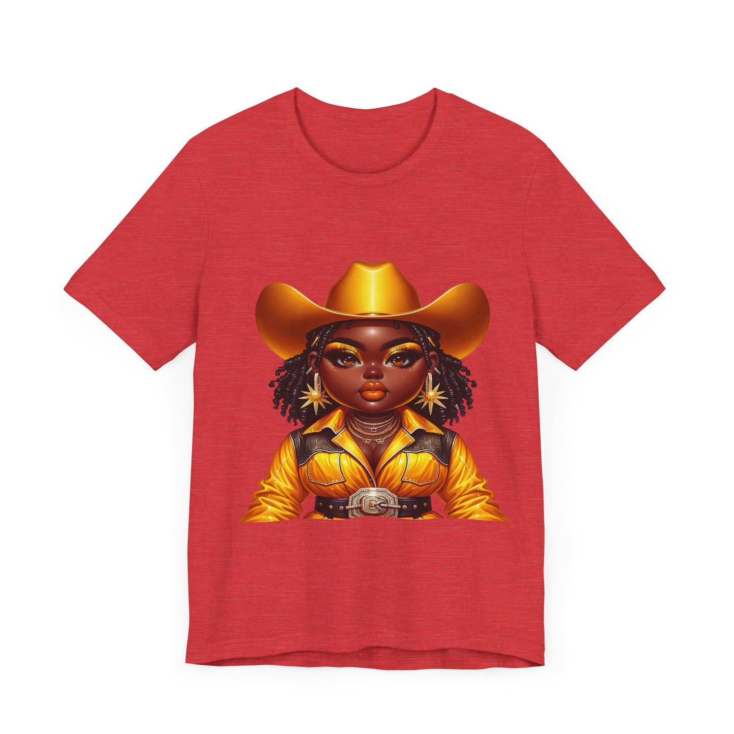 Luxe Tee Cowgirl Design 27