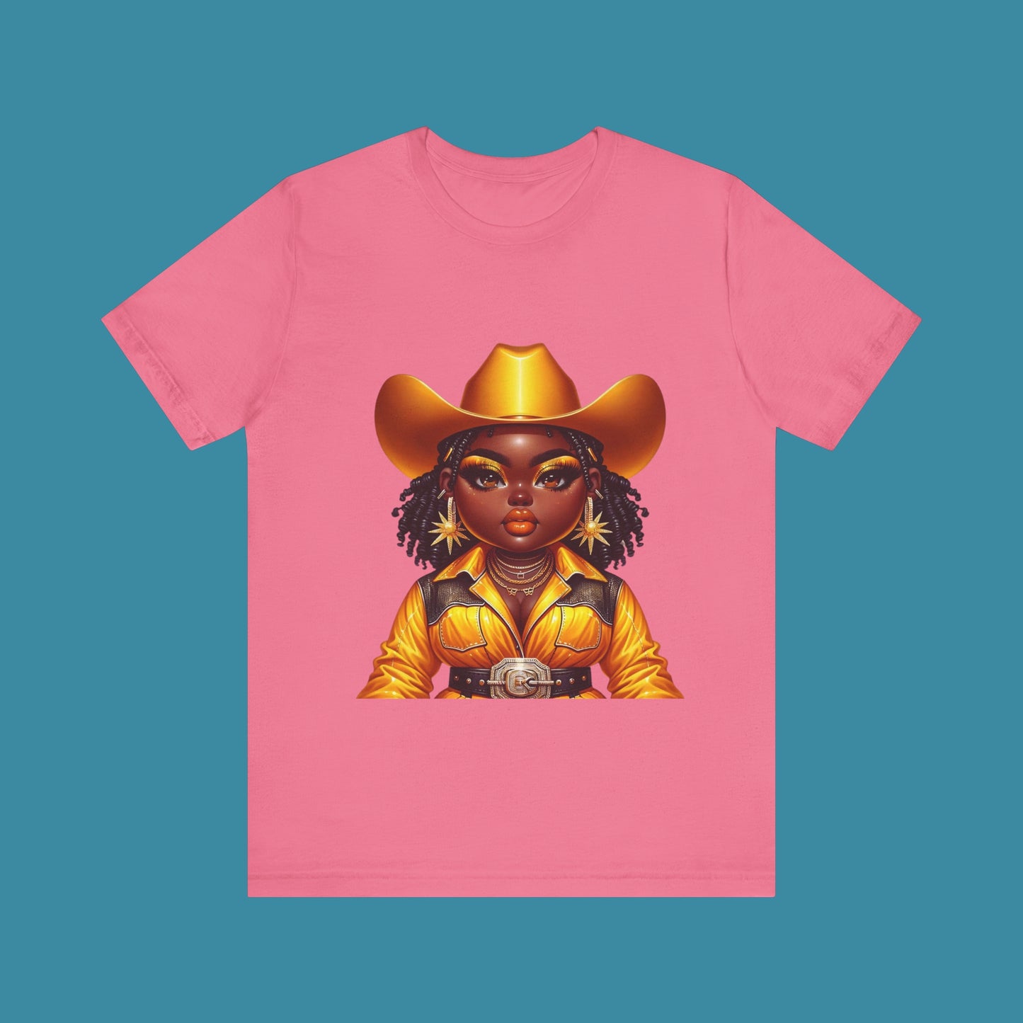 Luxe Tee Cowgirl Design 27